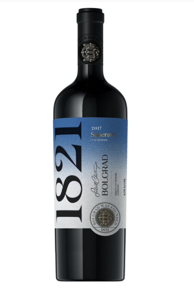 Вино сухе червоне Saperavi Select 14% 0,75л